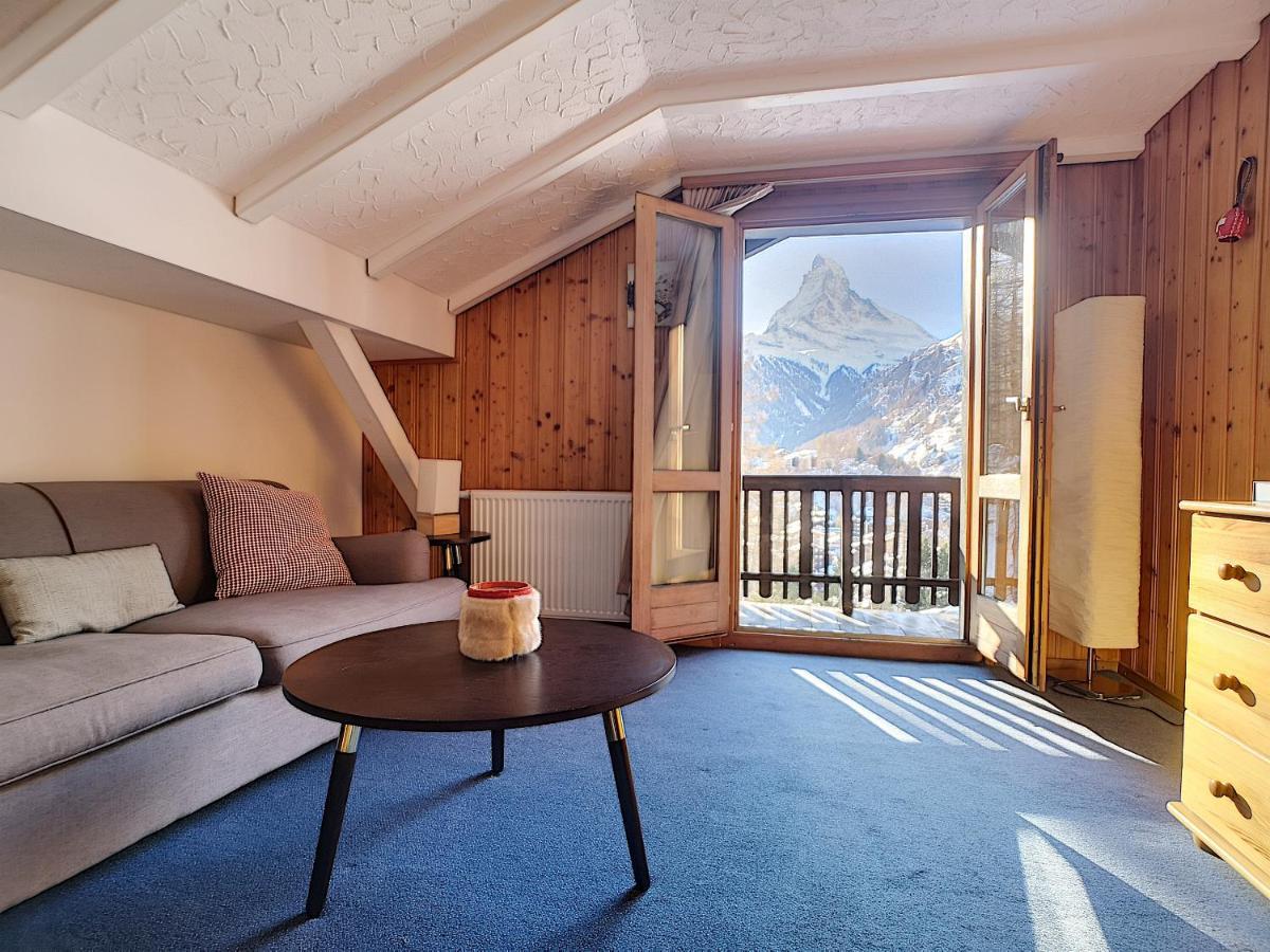 Apartment With Beautiful Views In Zermatt Exterior foto